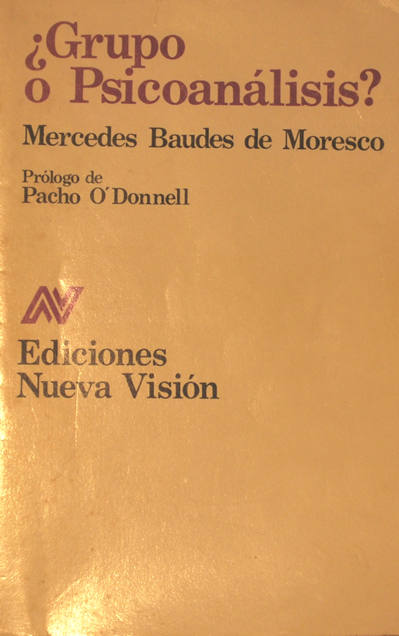 Grupo o Psicoanálisis
